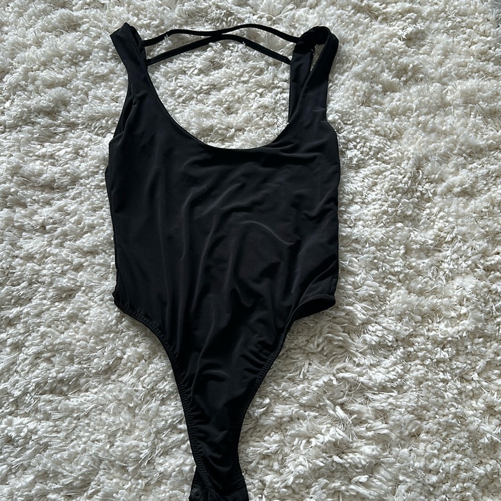 Nasty Gal Black Bodysuit